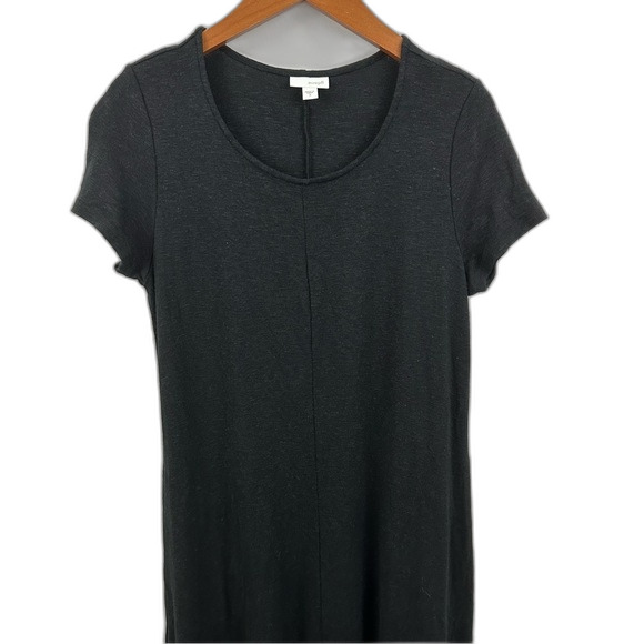 Pure Jill Short Sleeve Linen Blend Midi Dress Size Small - Picture 3 of 14